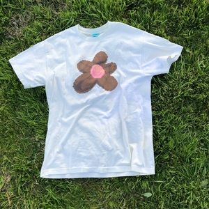 GOLF WANG Flower off-white shirt